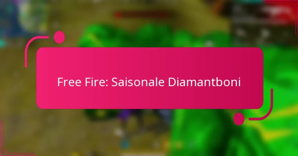 Free Fire: Saisonale Diamantboni